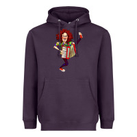Plum weird al yankovic stand up comedy Heavyweight Hoodie - linhVisuals