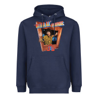 Navy weird al yankovic stand up comedy Heavyweight Hoodie - linhVisuals