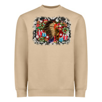 Mushroom indian hat christmas Heavyweight Sweatshirt - AdoDesignShop