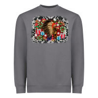 Storm indian hat christmas Heavyweight Sweatshirt - AdoDesignShop