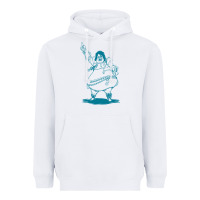White weird al yankovic stand up comedy Heavyweight Hoodie - linhVisuals