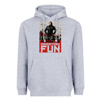Heather Grey weird al yankovic stand up comedy Heavyweight Hoodie - linhVisuals