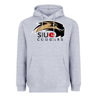 Heather Grey siu edwardsville cougars Heavyweight Hoodie - linhVisuals