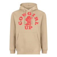 Mushroom cowgirl up leopad hat boot rodeo western country southern t shirt Heavyweight Hoodie - linhVisuals