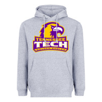 Heather Grey tennessee tech golden Heavyweight Hoodie - linhVisuals