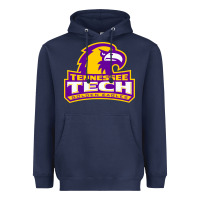 Navy tennessee tech golden Heavyweight Hoodie - linhVisuals