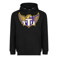 Black tennessee tech golden Heavyweight Hoodie - linhVisuals