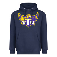 Navy tennessee tech golden Heavyweight Hoodie - linhVisuals
