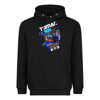 Black eli et3 tomac pullover hoodie Heavyweight Hoodie - linhVisuals