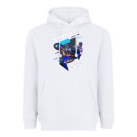 White eli et3 tomac pullover hoodie Heavyweight Hoodie - linhVisuals