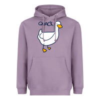 Lavender quack duck Heavyweight Hoodie - linhVisuals