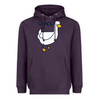 Plum quack duck Heavyweight Hoodie - linhVisuals