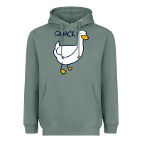 Sage quack duck Heavyweight Hoodie - linhVisuals