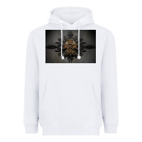 White kamelot Heavyweight Hoodie - linhVisuals