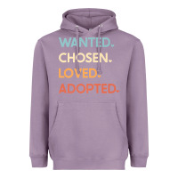 Lavender adoption day announcement   wanted chosen loved adopted premium t shir Heavyweight Hoodie - linhVisuals