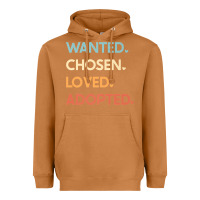 Meerkat adoption day announcement   wanted chosen loved adopted premium t shir Heavyweight Hoodie - linhVisuals