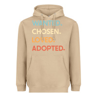 Mushroom adoption day announcement   wanted chosen loved adopted premium t shir Heavyweight Hoodie - linhVisuals