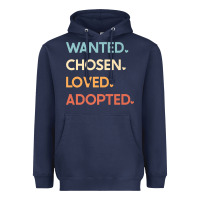 Navy adoption day announcement   wanted chosen loved adopted premium t shir Heavyweight Hoodie - linhVisuals