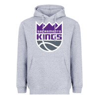 Heather Grey sacramento Heavyweight Hoodie - linhVisuals
