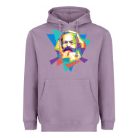 Lavender karl marx get vintage Heavyweight Hoodie - linhVisuals