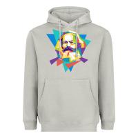 Moon Dust karl marx get vintage Heavyweight Hoodie - linhVisuals