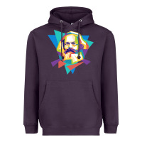 Plum karl marx get vintage Heavyweight Hoodie - linhVisuals