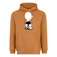 Meerkat peanuts shadow silhouette Heavyweight Hoodie - linhVisuals