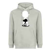 Moon Dust peanuts shadow silhouette Heavyweight Hoodie - linhVisuals