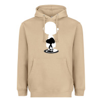Mushroom peanuts shadow silhouette Heavyweight Hoodie - linhVisuals