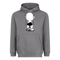 Storm peanuts shadow silhouette Heavyweight Hoodie - linhVisuals