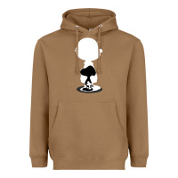 Toasted Coconut peanuts shadow silhouette Heavyweight Hoodie - linhVisuals