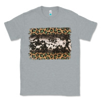 Heather Grey leopard cowhide pattern background Classic Tee - Jasminsmagicworld