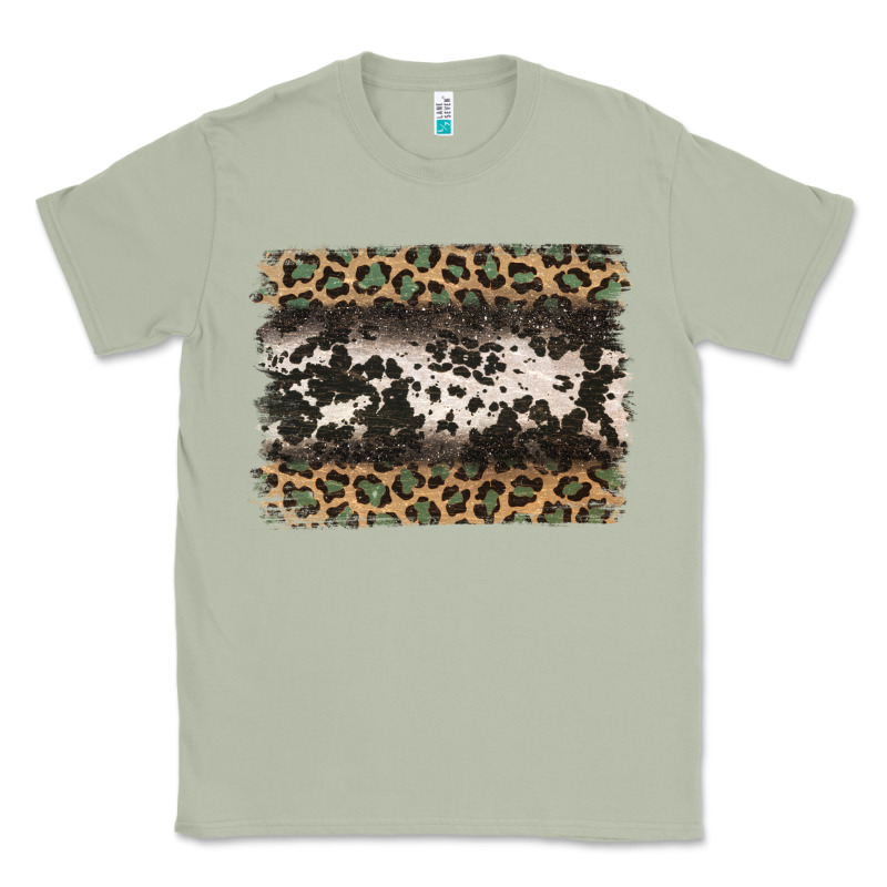 Leopard Cowhide Pattern Background Classic Tee by Jasminsmagicworld | Teevron