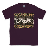Plum leopard cowhide pattern background Classic Tee - Jasminsmagicworld
