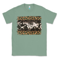 Sage leopard cowhide pattern background Classic Tee - Jasminsmagicworld