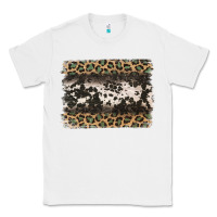 White leopard cowhide pattern background Classic Tee - Jasminsmagicworld