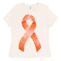 Bone kidney cancer ribbon fa element Ladies Tee - FaDigitalArtStudio