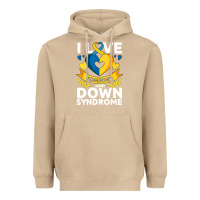 Mushroom down syndrome awareness month special needs love Heavyweight Hoodie - linhVisuals