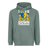 Sage down syndrome awareness month special needs love Heavyweight Hoodie - linhVisuals