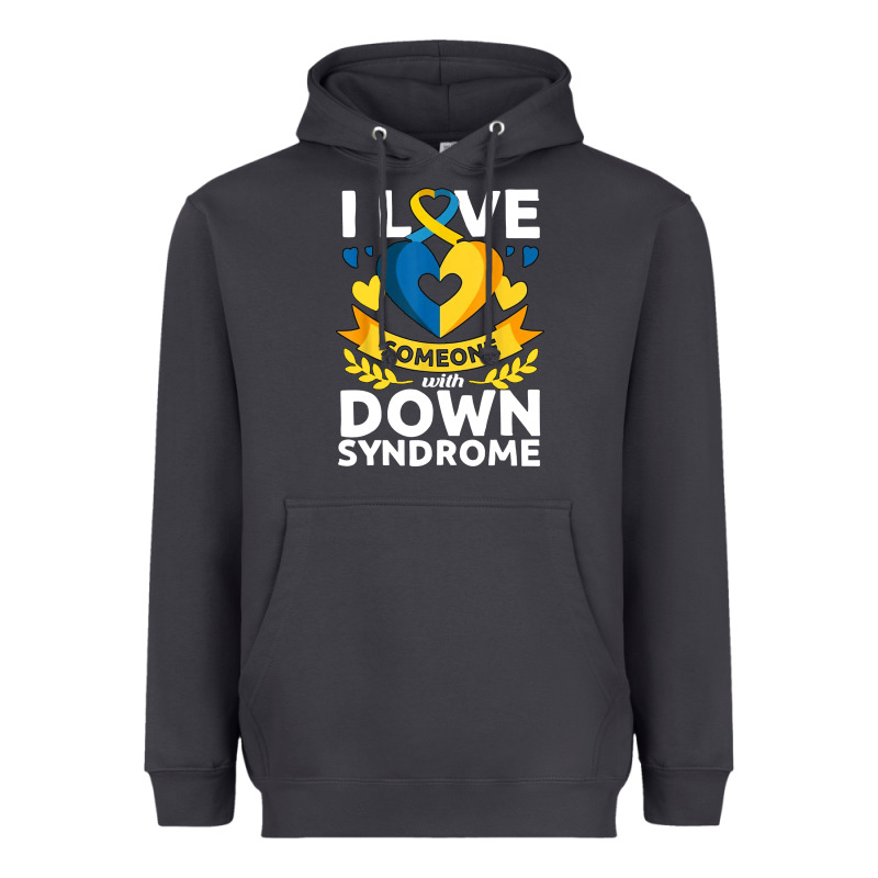 Down Syndrome Awareness Month Special Needs Love Heavyweight Hoodie by linhVisuals | Teevron