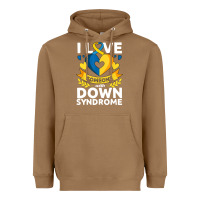 Toasted Coconut down syndrome awareness month special needs love Heavyweight Hoodie - linhVisuals