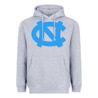 Heather Grey north carolina Heavyweight Hoodie - linhVisuals