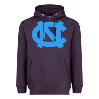 Plum north carolina Heavyweight Hoodie - linhVisuals