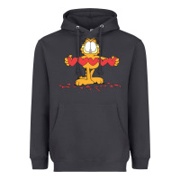 Smoke garfiel Heavyweight Hoodie - linhVisuals