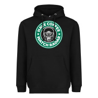 Black have coffee, watch radar new Heavyweight Hoodie - linhVisuals