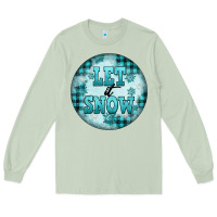 Matcha let it snow Long Sleeve Tee - FaDigitalArtStudio