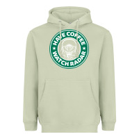 Matcha have coffee, watch radar new Heavyweight Hoodie - linhVisuals