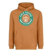 Meerkat have coffee, watch radar new Heavyweight Hoodie - linhVisuals