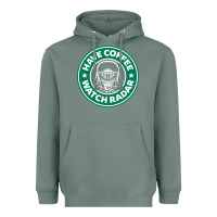 Sage have coffee, watch radar new Heavyweight Hoodie - linhVisuals