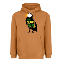 Meerkat not now arctic puffin! ,  not now arctic puffin Heavyweight Hoodie - linhVisuals